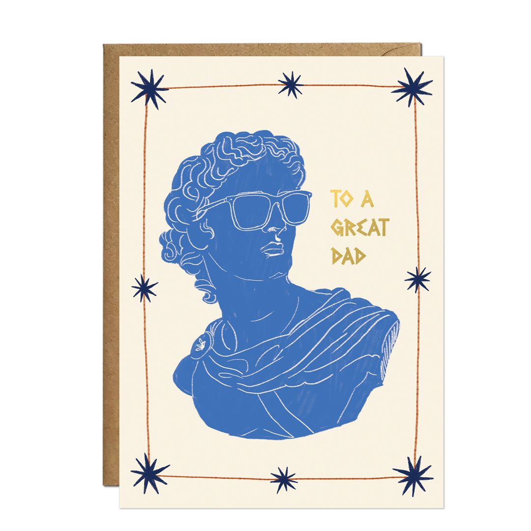 C420-Ricicle Cards-Great Dad God-Card-