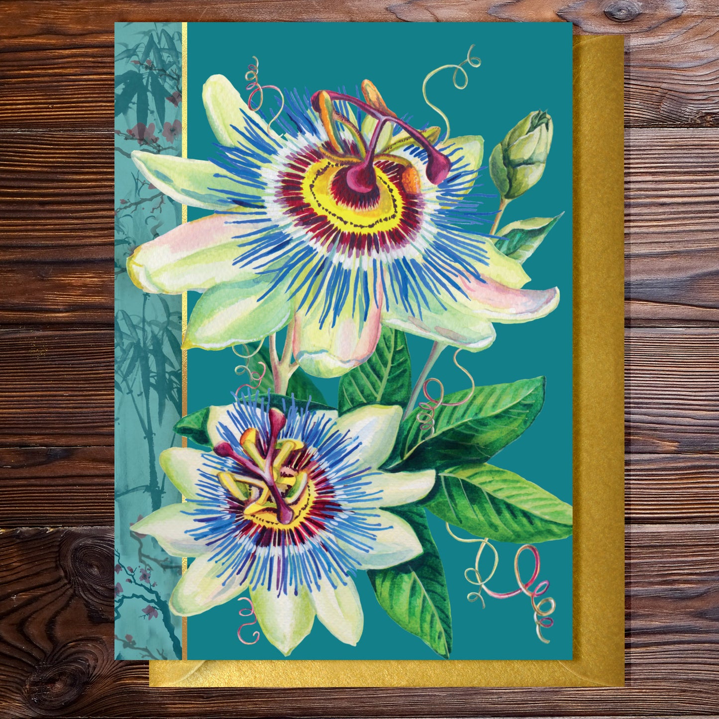 KIM031-Rocket68-Passion Flower-Card-Kimono