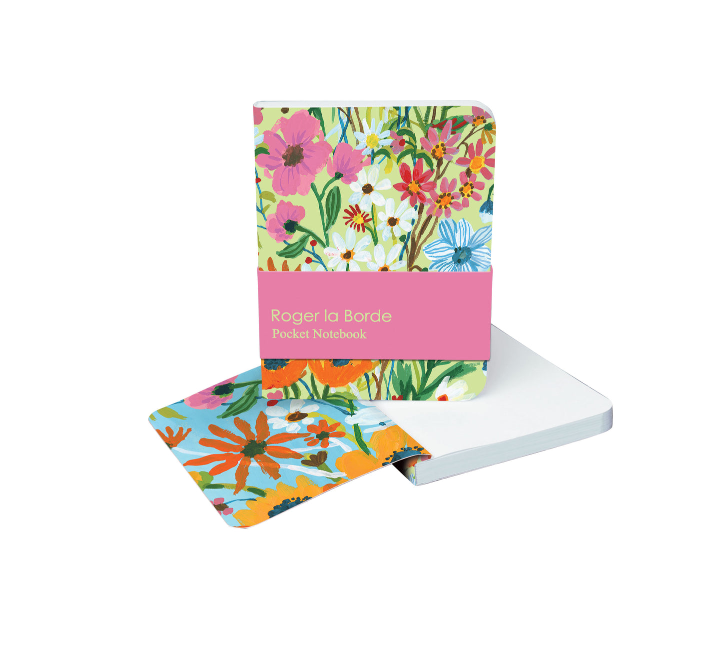 APB026-Roger La B-Flower Field Pocket Notebook-Notebook-Flower Field