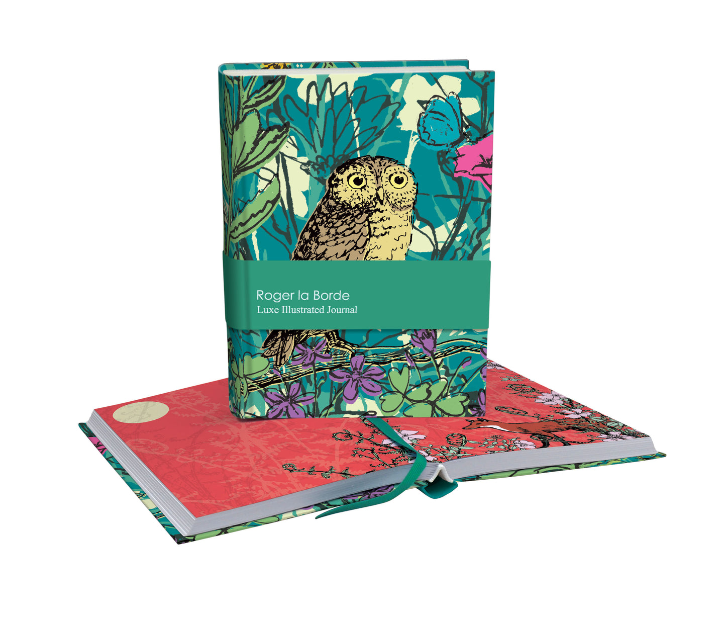 AS074-Roger La B-Woodland Journal Illustrated Journal-Notebook-Woodland Journal