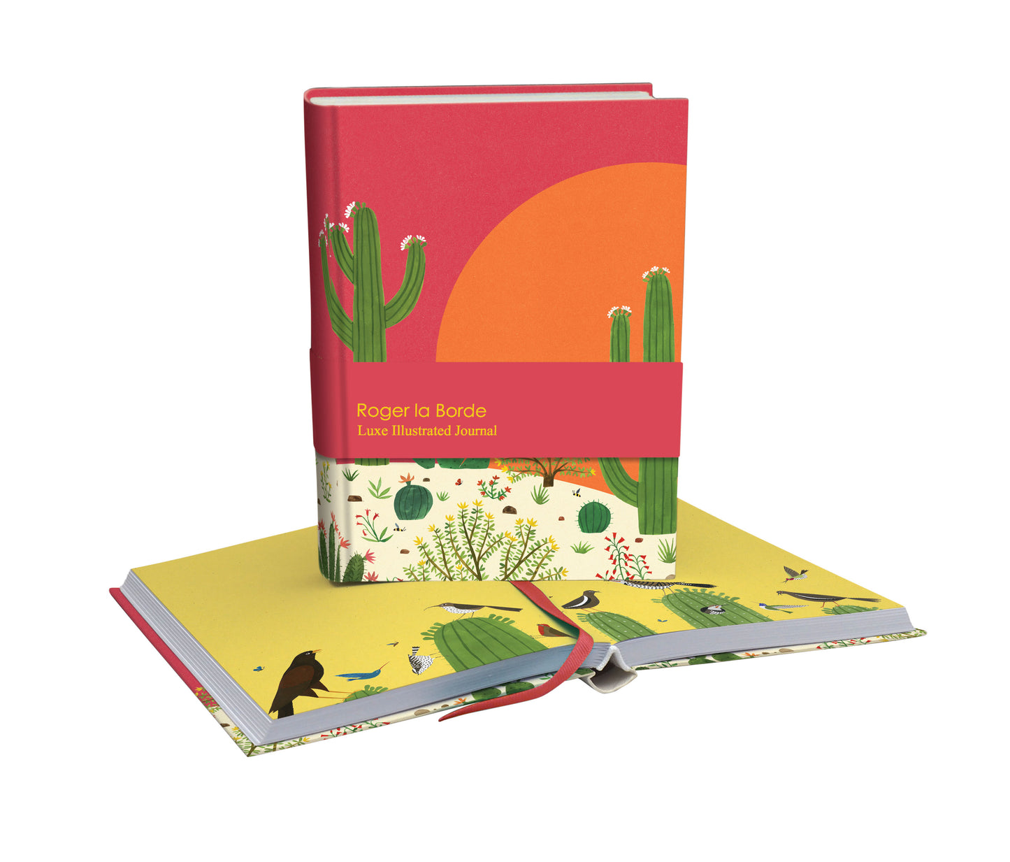 AS078-Roger La B-Cactus Grove Illustrated Journal-Notebook-Cactus Grove