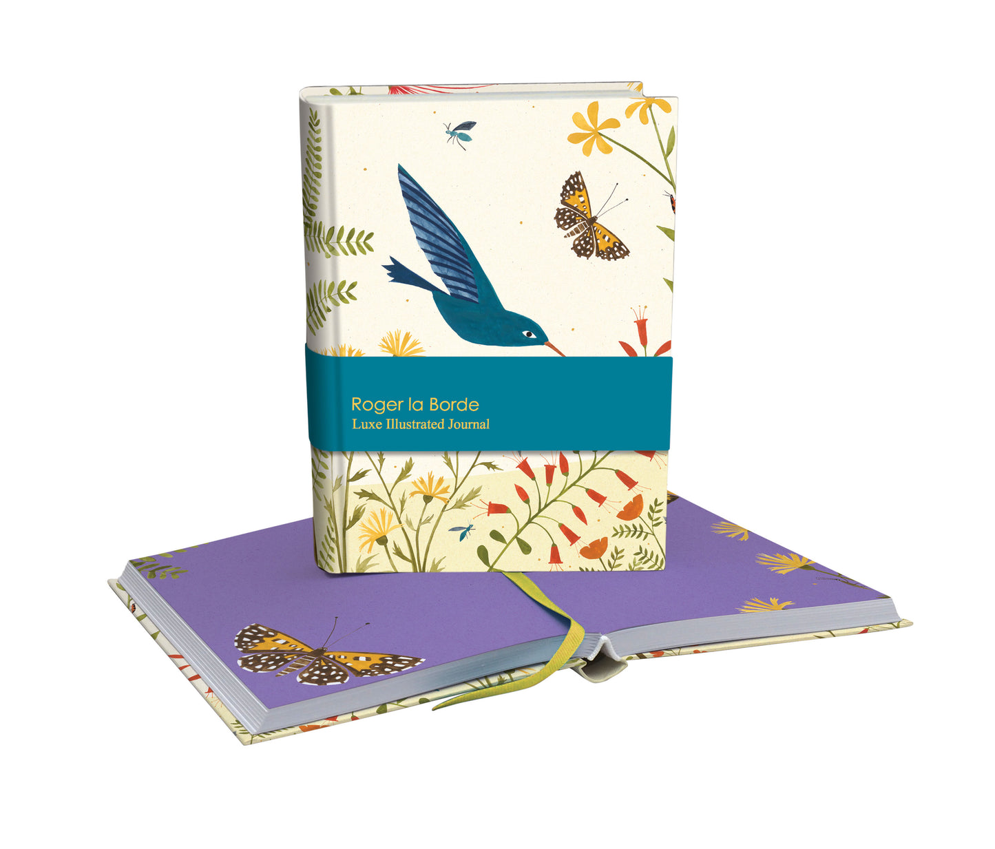 AS079-Roger La B-Hummingbird Illustrated Journal-Notebook-Hummingbird