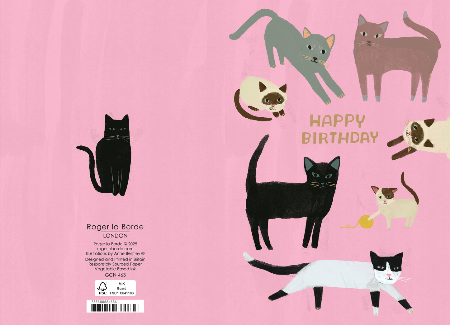 GCN463-Roger La B-Glass Menagerie Petite Card-Card-Petite