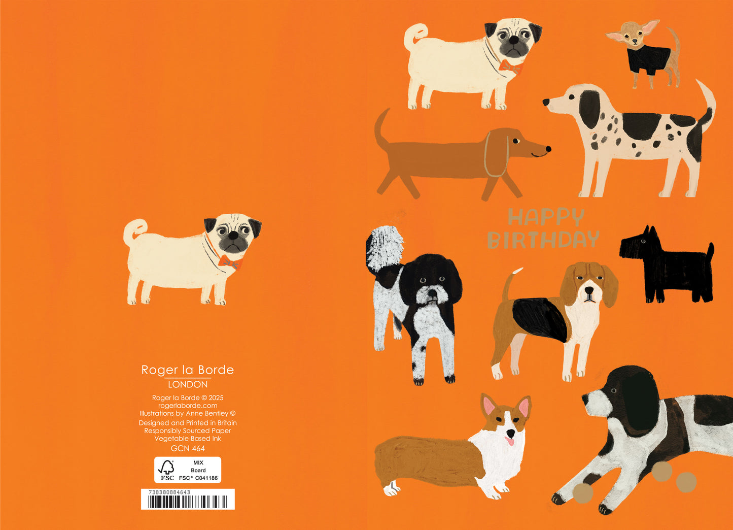 GCN464-Roger La B-Glass Menagerie Petite Card-Card-Petite