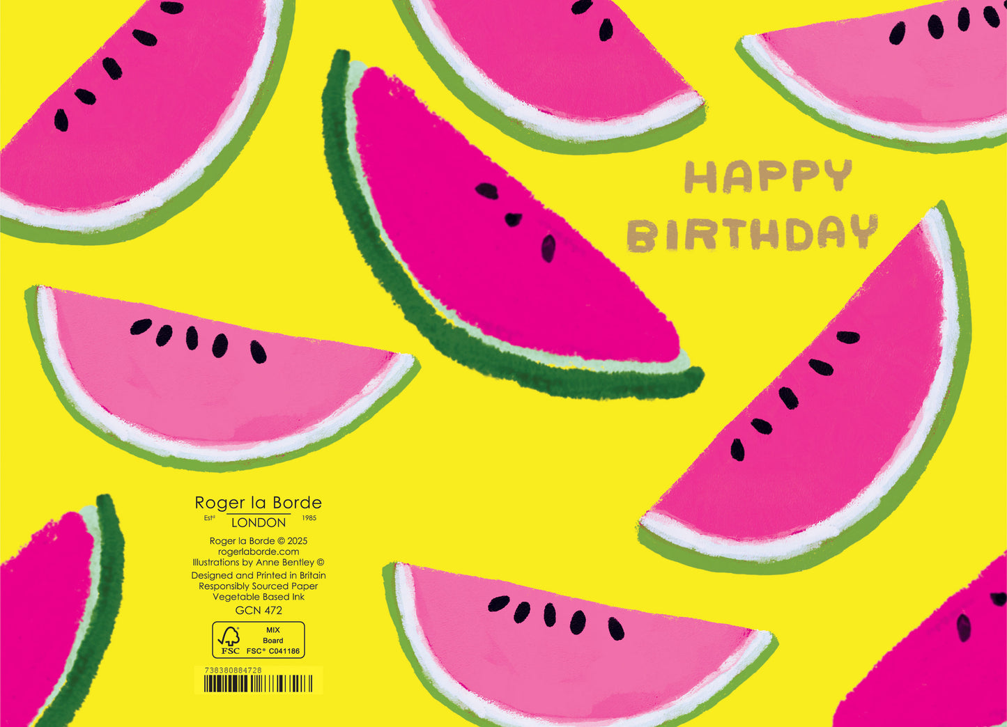 GCN472-Roger La B-Cute Fruit Petite Card-Card-Petite