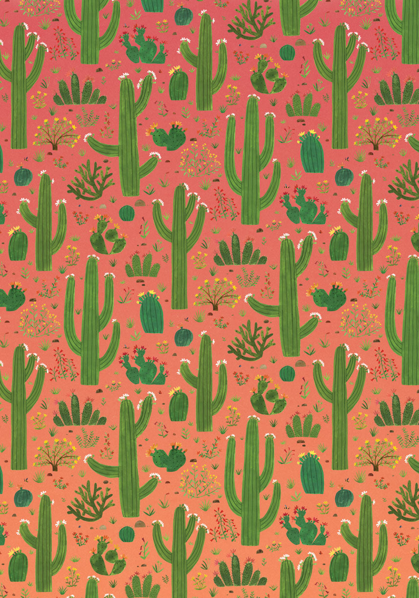 GWD143-Roger La B-Hummingbird Reversible Wrap Single-Wrap-Cactus Grove
