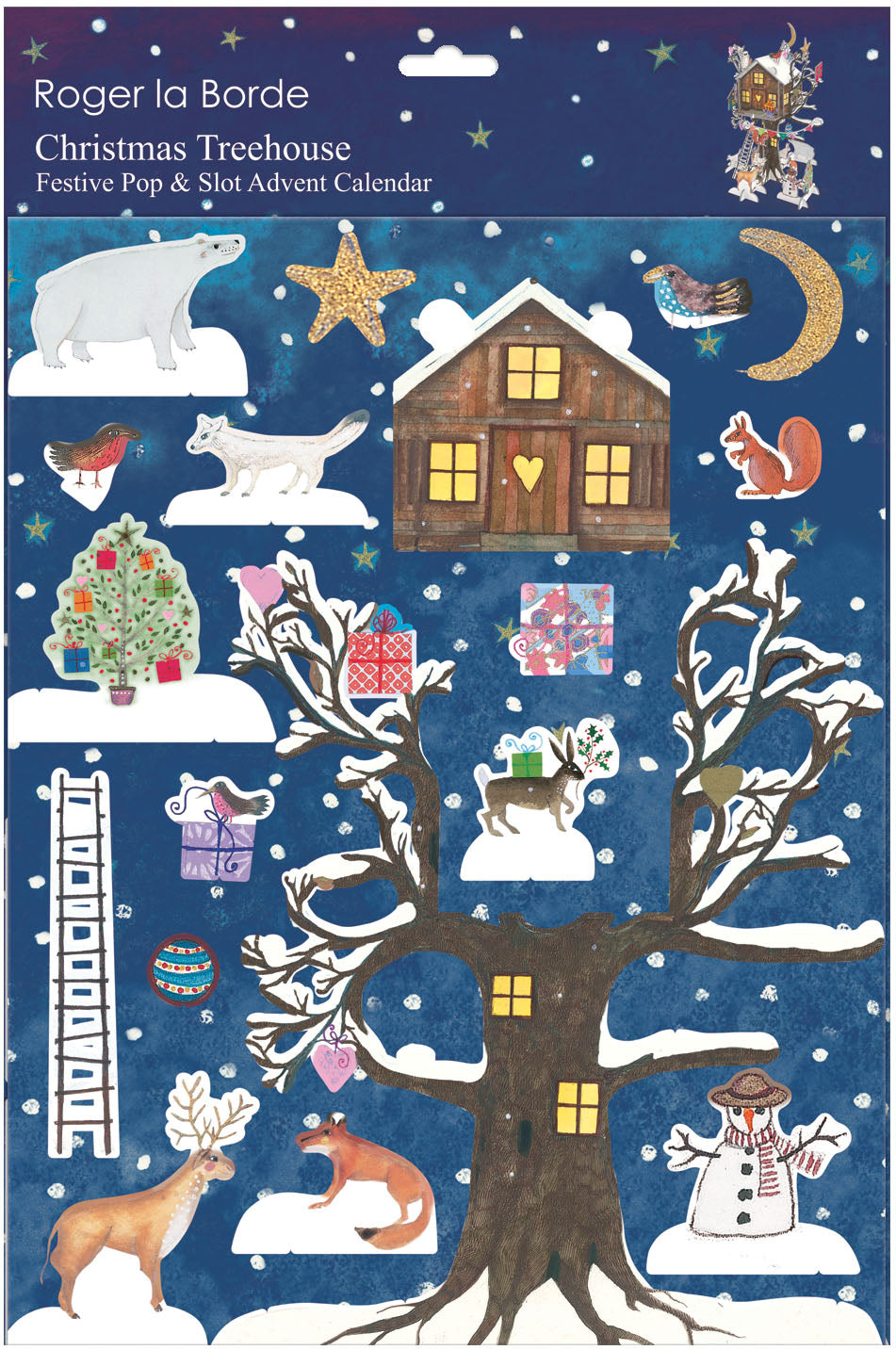 POP110-Roger La B-Tree House-Xmas Calendar-Pop & Slot Adventure