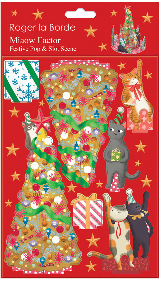 POP204-Roger La B-Miaow Factor-Pop & Slot-Xmas Decorations-Pop & Slot Adventure