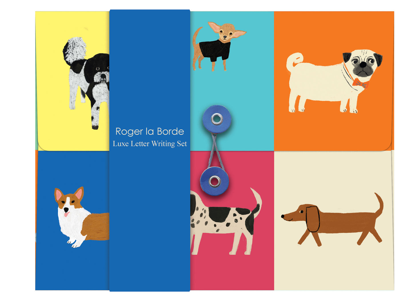WS082-Roger La B-Prize Pooches Writing Paper Set-Writing Sets-Prize Pooches