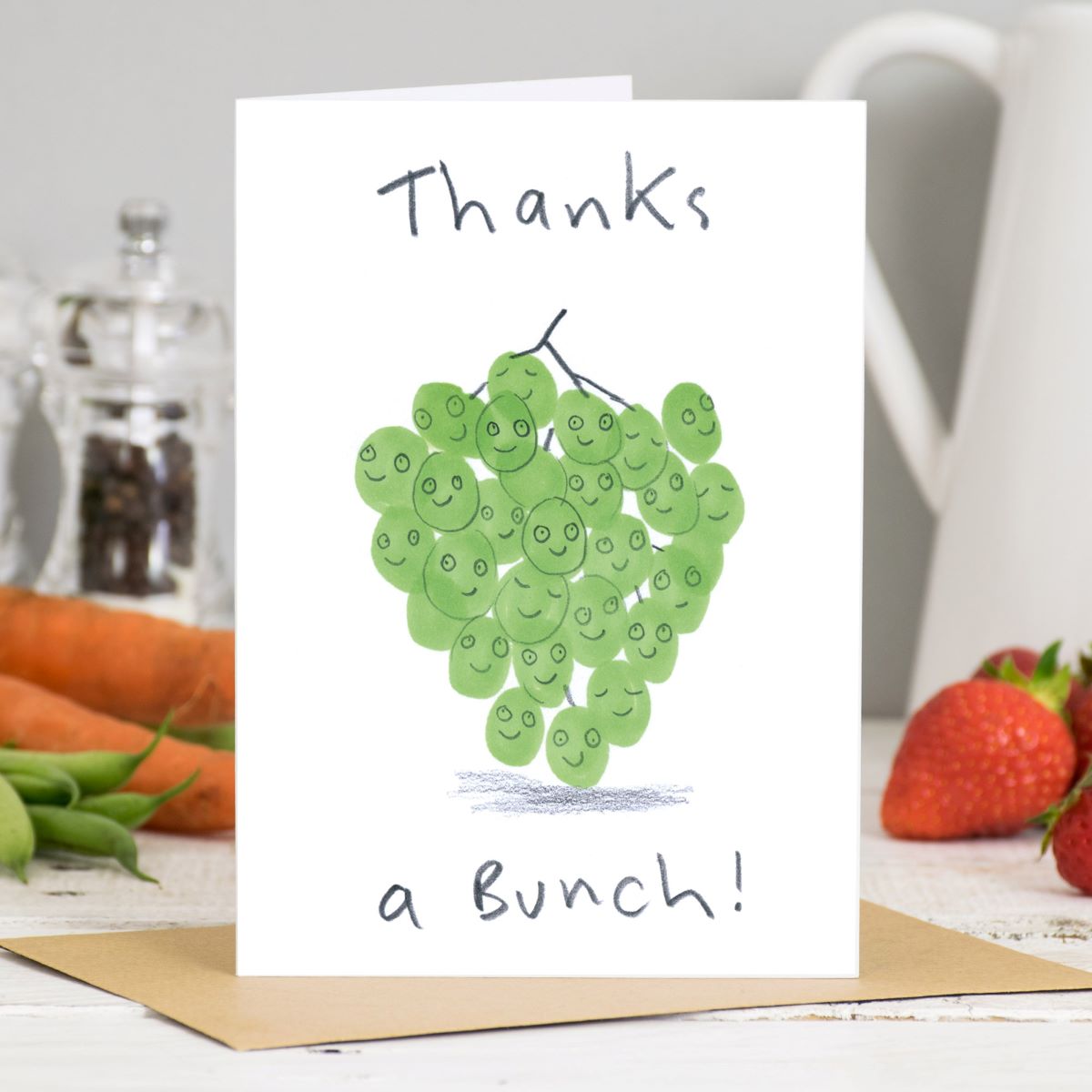 JOC0448-Scarpa Cards-Thanks A Bunch-Card-Jo Clark