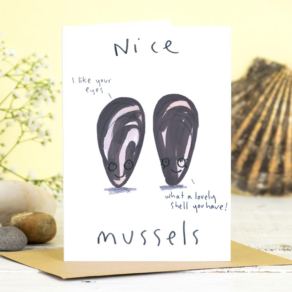 JOC0540-Scarpa Cards-Nice Mussels-Card-Jo Clark