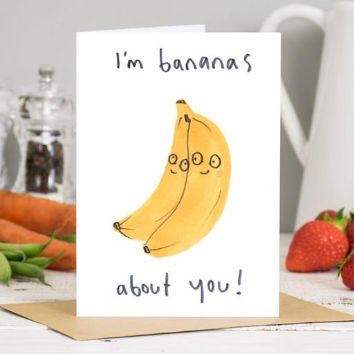 JOC0872-Scarpa Cards-Bananas About You-Card-Jo Clark