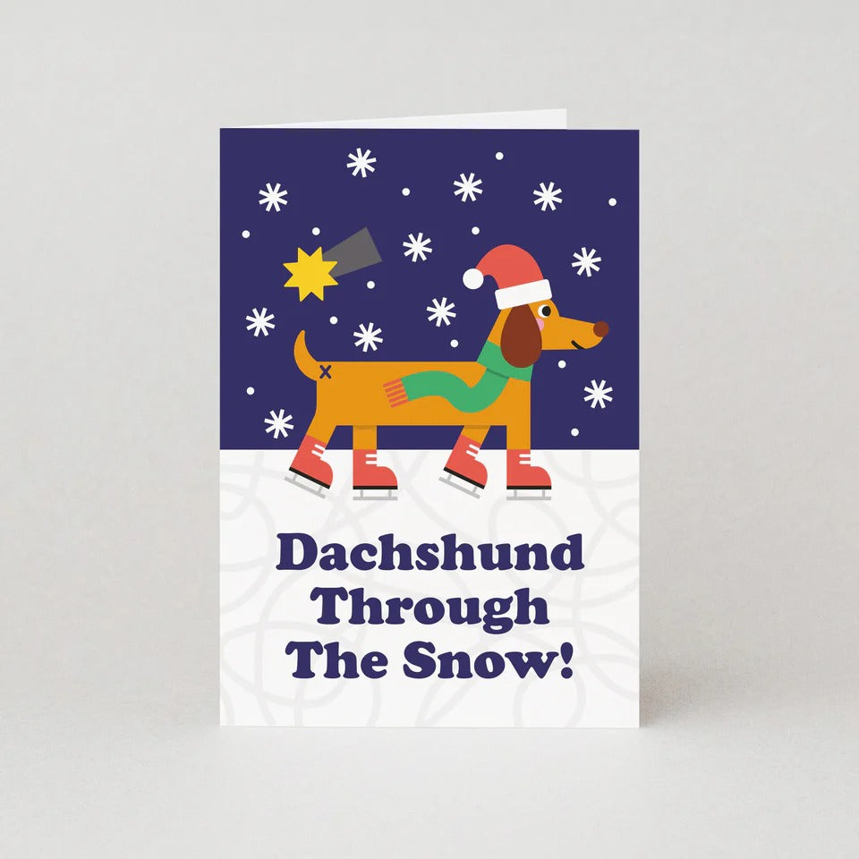 SB207-Studio Boketto-Through The Snow-Xmas Card-