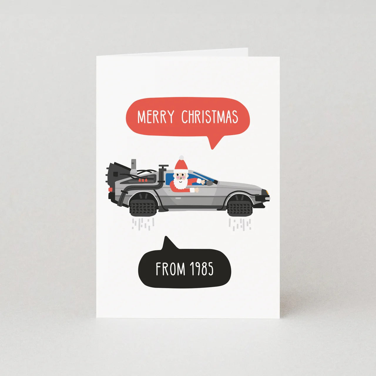 SB209-Studio Boketto-Delorean-Xmas Card-