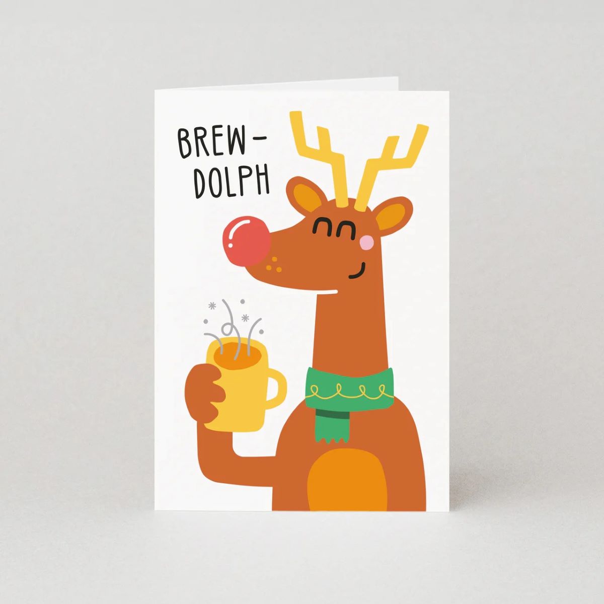 SB319-Studio Boketto-Brewdolph-Xmas Card-