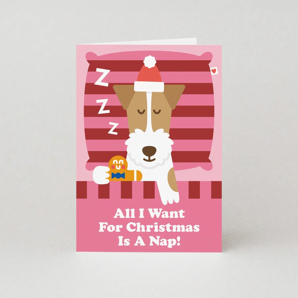 SB591-Studio Boketto-Nap-Xmas Card-