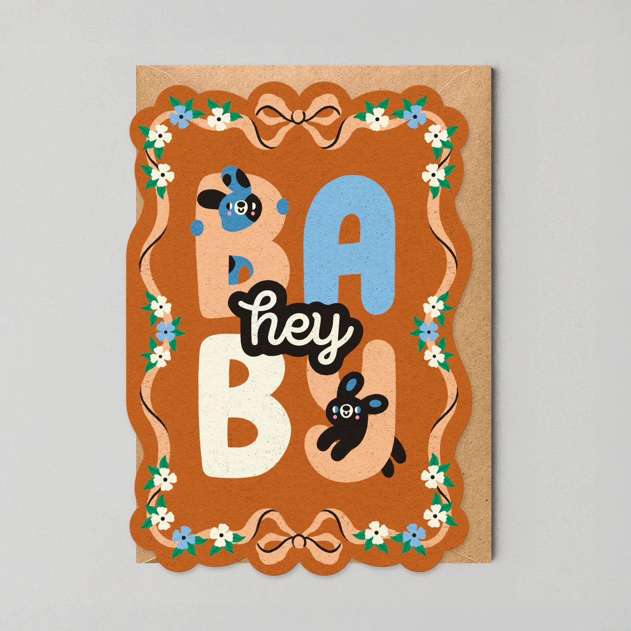 SB607-Studio Boketto-Hey Baby-Card-Edyta Demurat