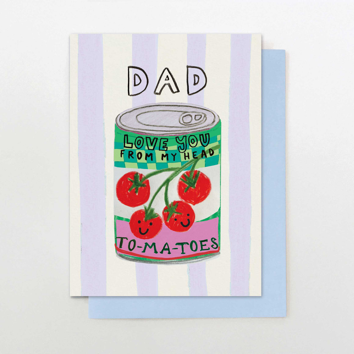 DM014-Stop The Clock-Dad To-Ma-Toes-Card-Dad Mix