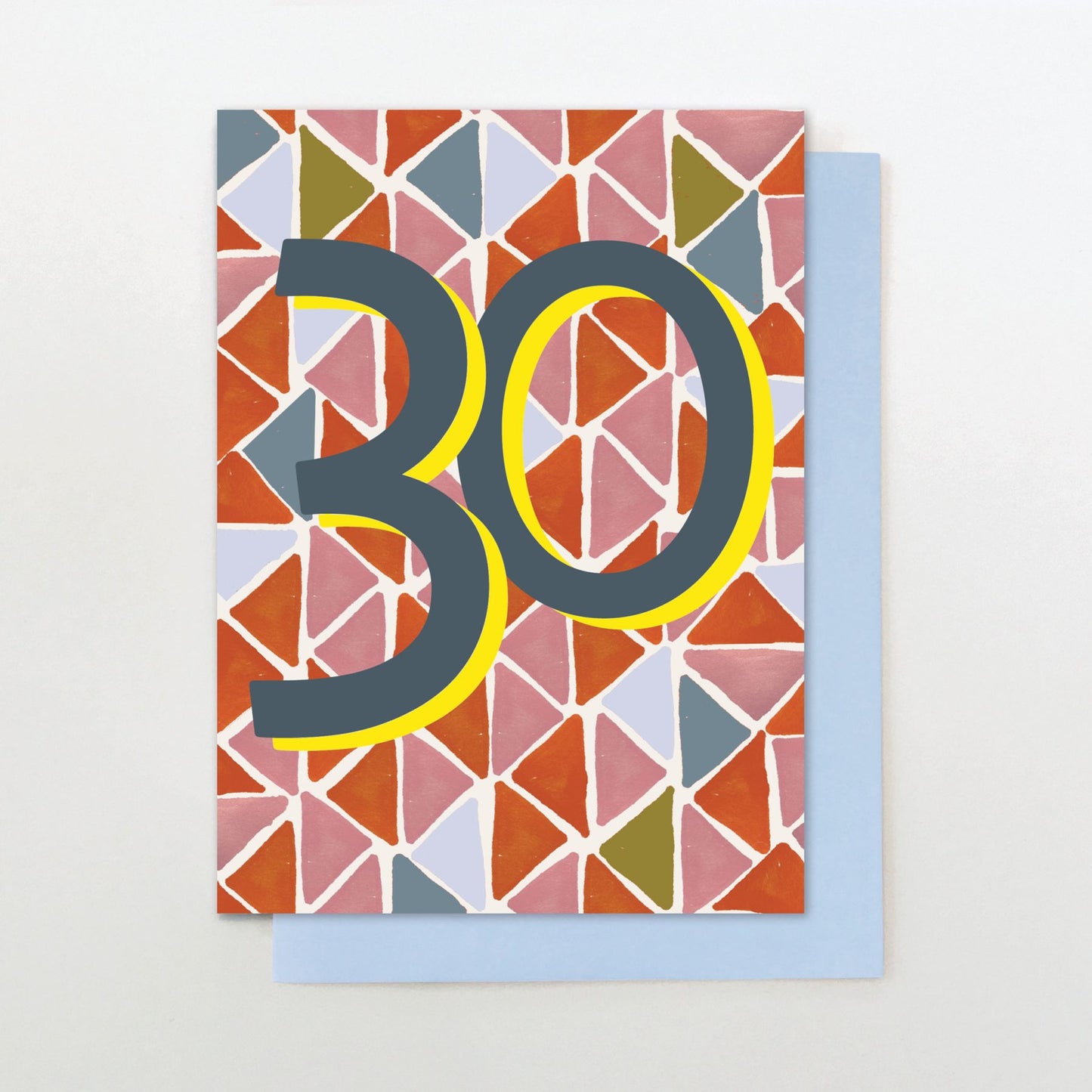 GDN031-Stop The Clock-Card- Age Neon 30-Card-Garden Brights