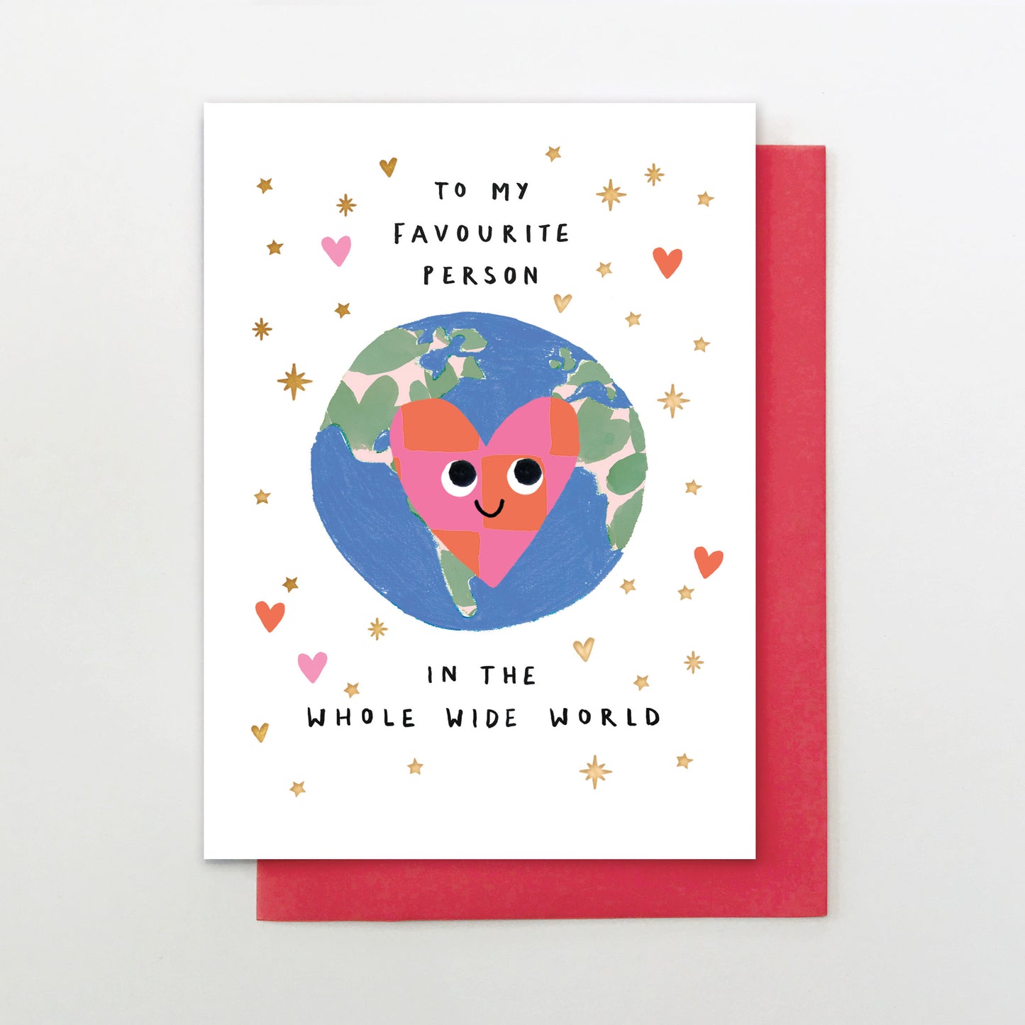 LY004-Stop The Clock-Card - Favourite Person In The World-Card-Loving You