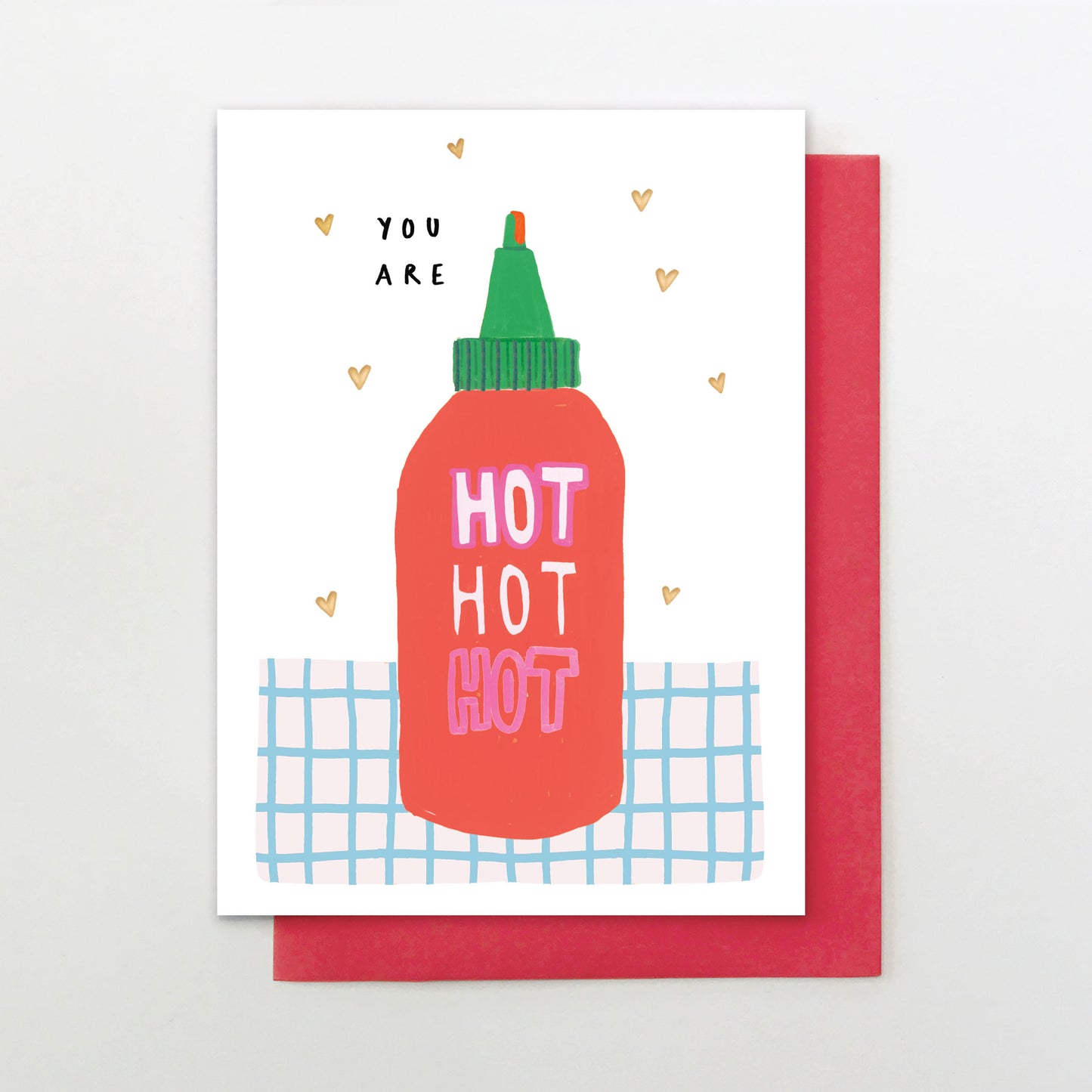 LY005-Stop The Clock-Card - You Are Hot Hot Hot Sauce-Card-Loving You