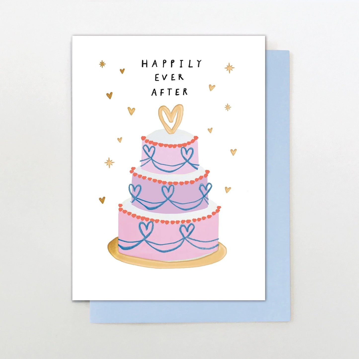 M014-Stop The Clock-Wedding Cake-Card-Moments