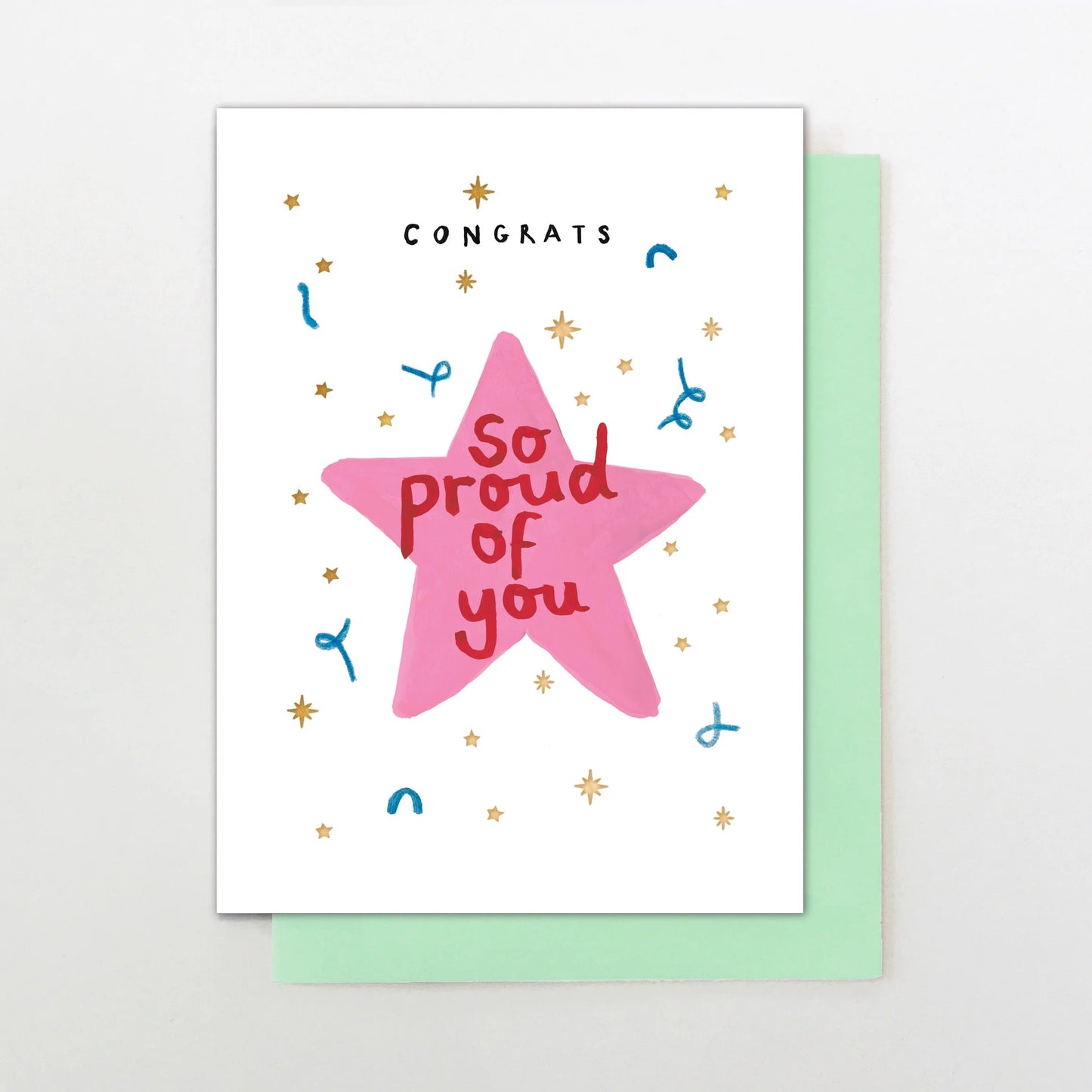 M021-Stop The Clock-Congrats Star-Card-Moments