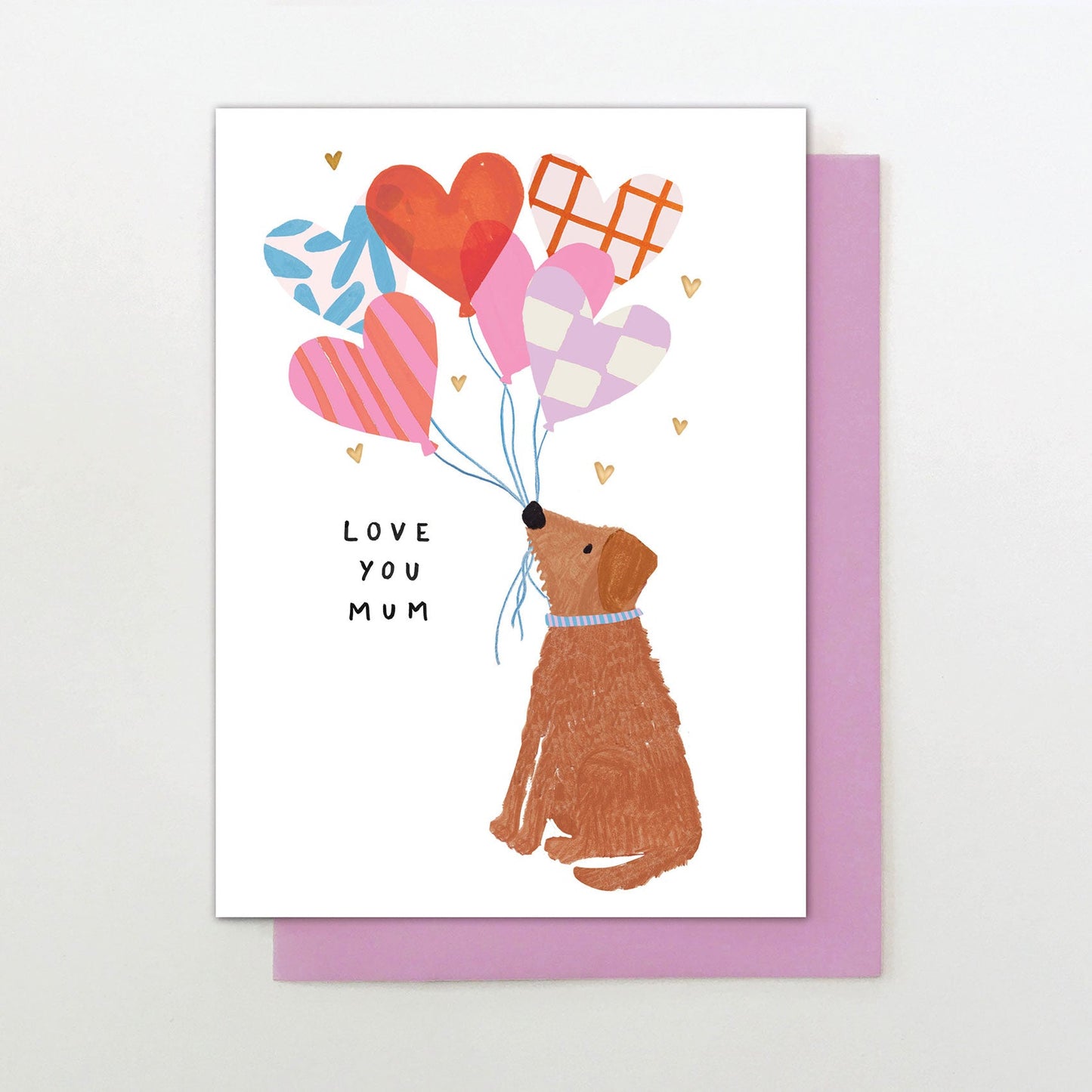 MF005-Stop The Clock-Card - Dog Love You Mum-Card-Moments For Mum