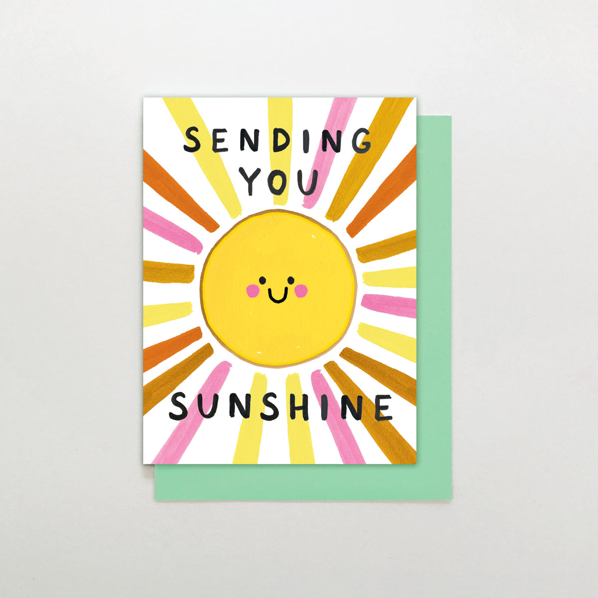 MINI018-Stop The Clock-Sending You Sunshine-Card-Mini Moments