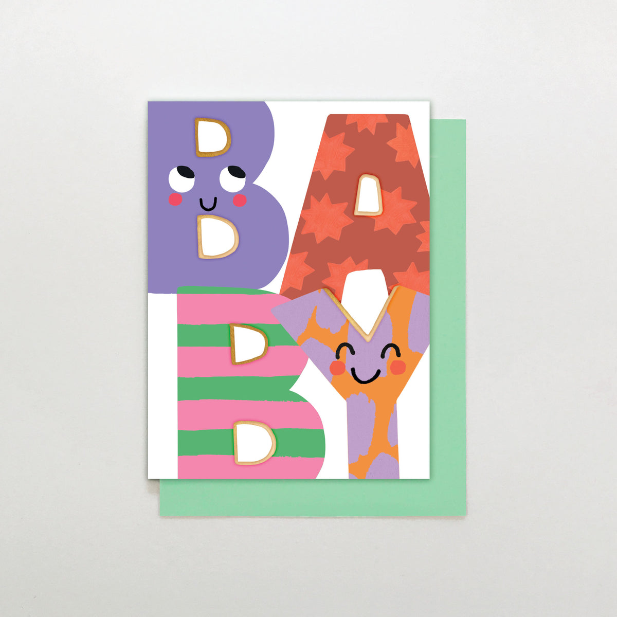 MINI028-Stop The Clock-Baby Cute Text-Card-Mini Moments