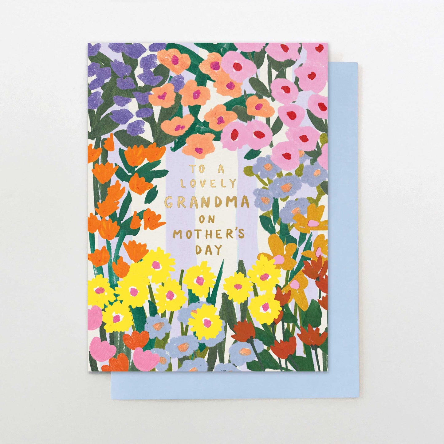 POS020-Stop The Clock-Loveliest Grandma On Mother'S Day-Card-Posy