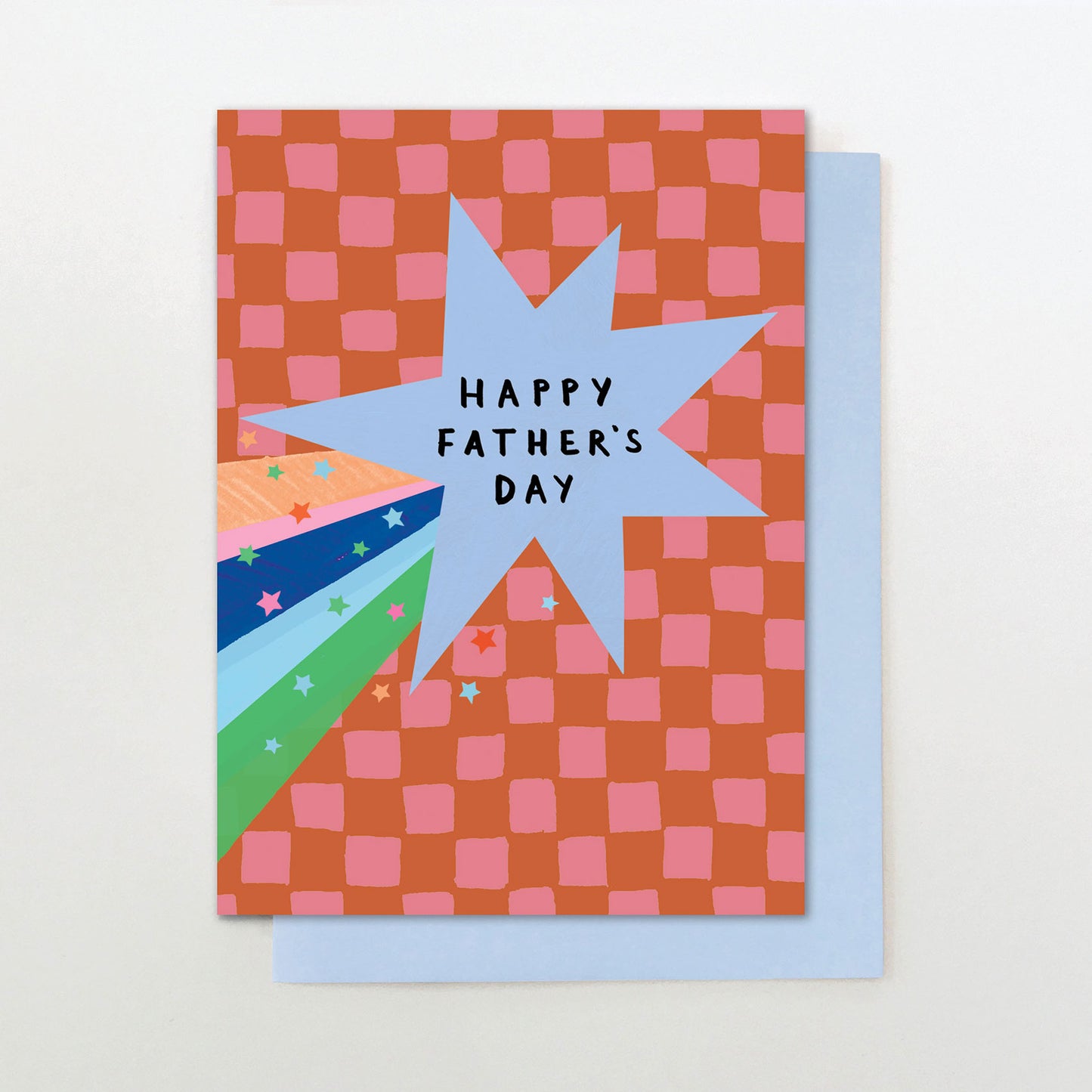 RD001-Stop The Clock-Happy Father'S Day Starburst-Card-Rad Dad
