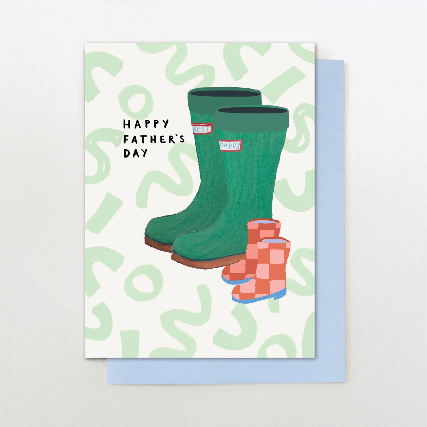 RD009-Stop The Clock-Wellies Happy Father'S Day-Card-Rad Dad