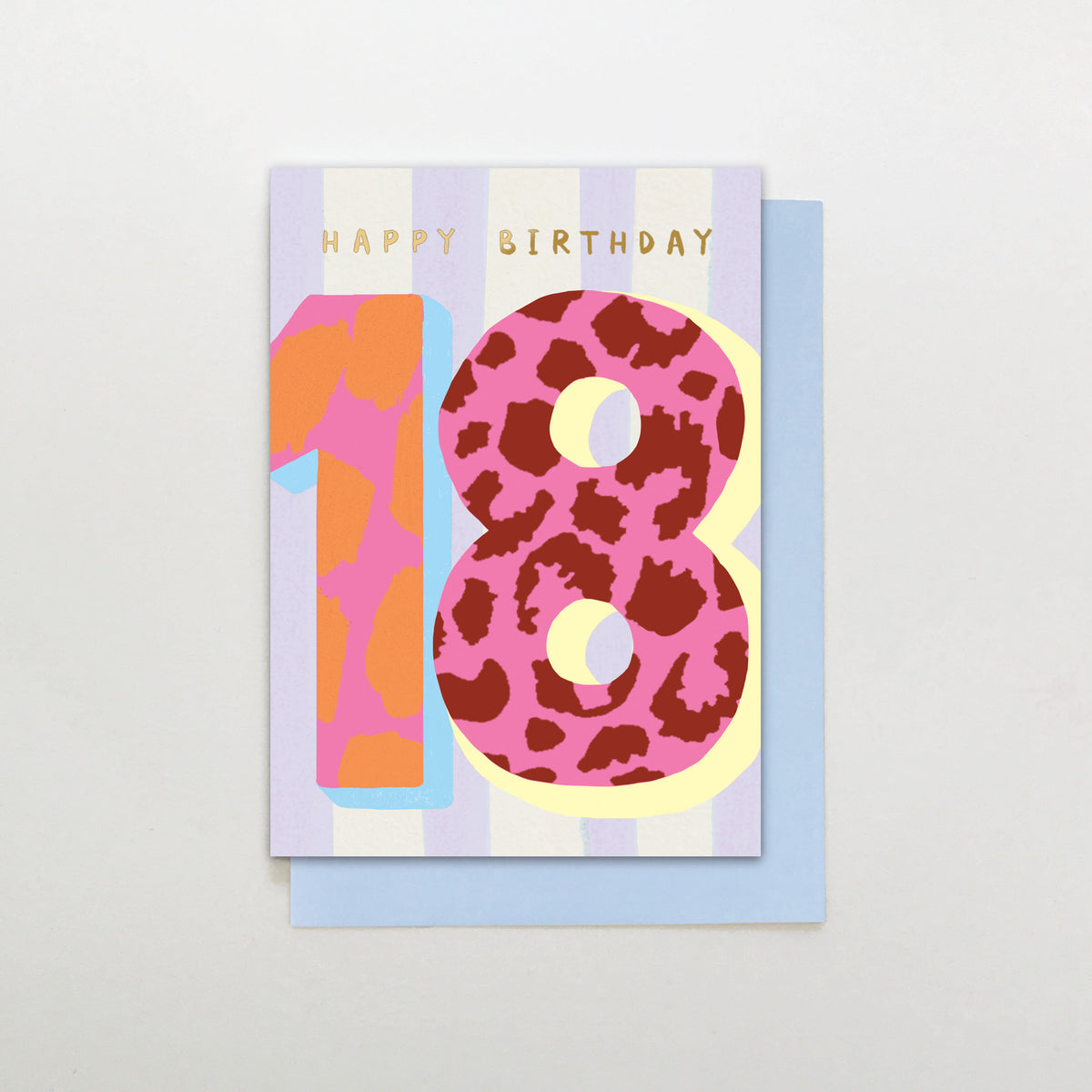 SR058-Stop The Clock-18 Hb Female-Card-Sugar Stripe