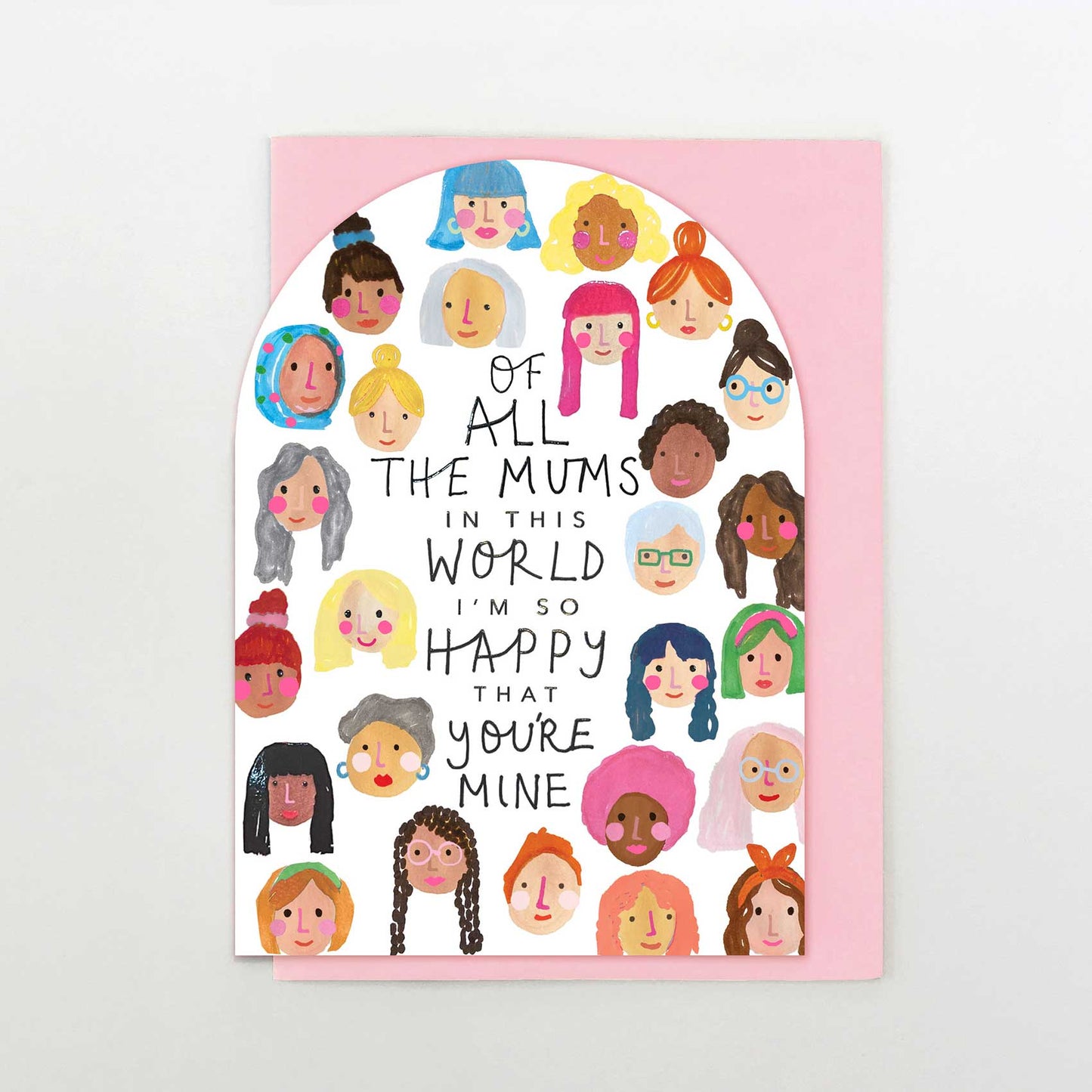 WF011-Stop The Clock-Card - So Happy That You'Re Mine-Card-Wild Flower