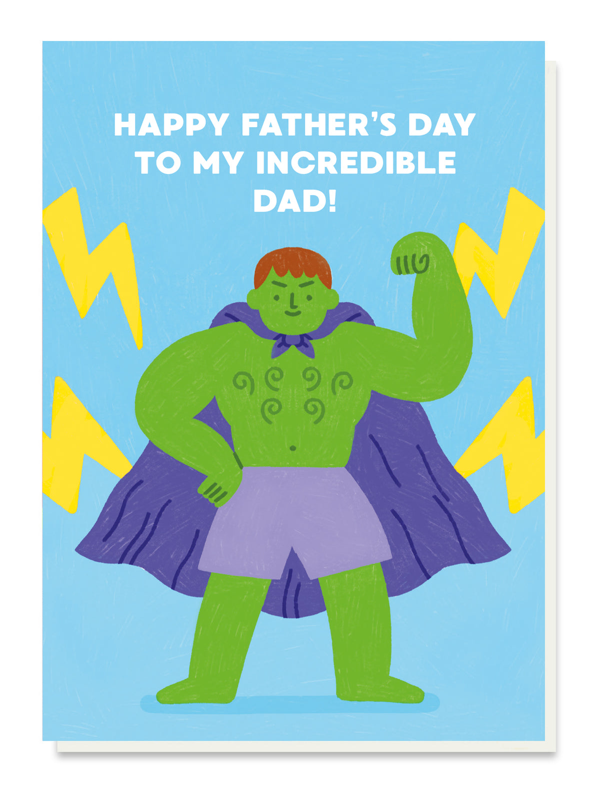 ELE019-Stormy Knight-Incredible Dad-Card-