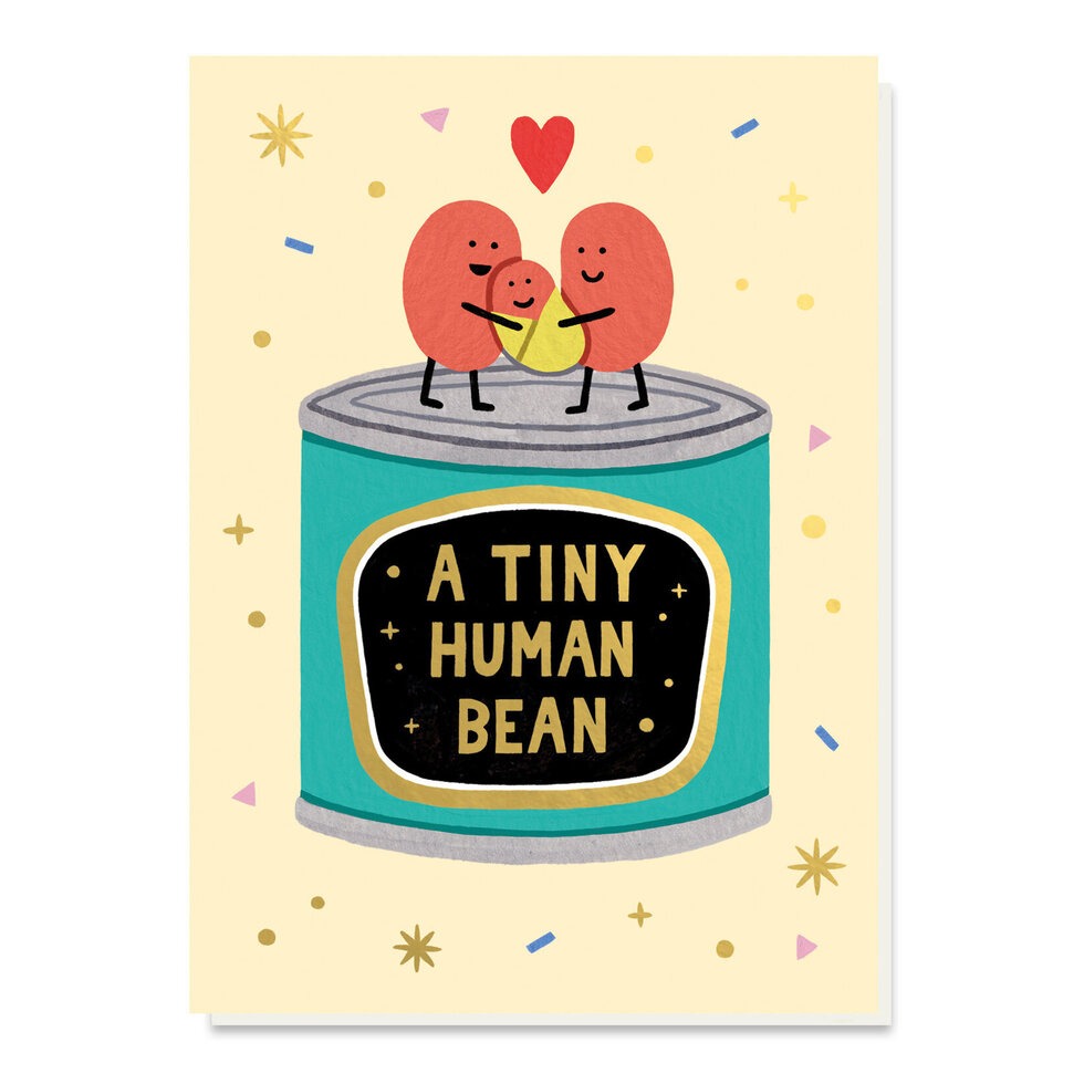 HOLLY035-Stormy Knight-Baby Beans -Card-Holly Maguire