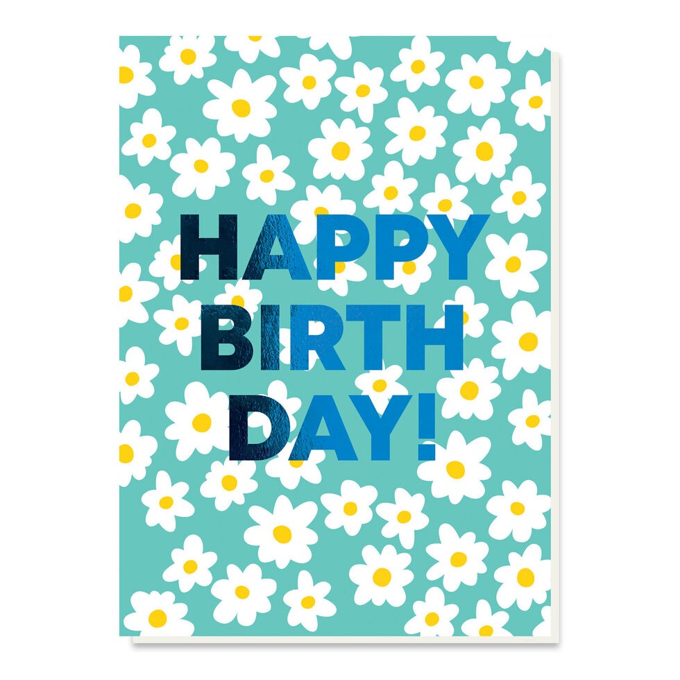 HURRAH023-Stormy Knight-Daisies-Card-Hurrah