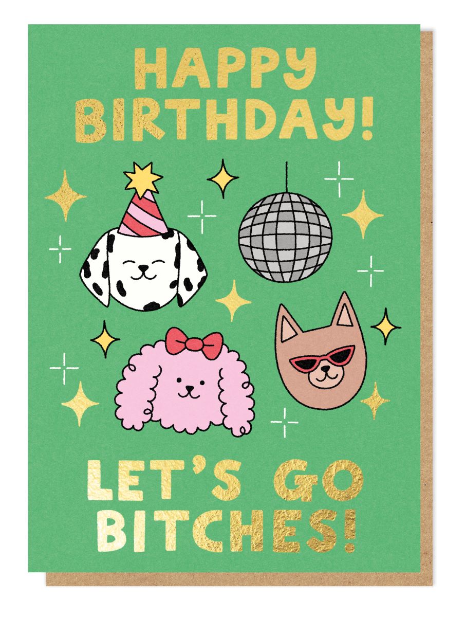 ROSIE009-Stormy Knight-Let'S Go Bitches-Card-Rosie