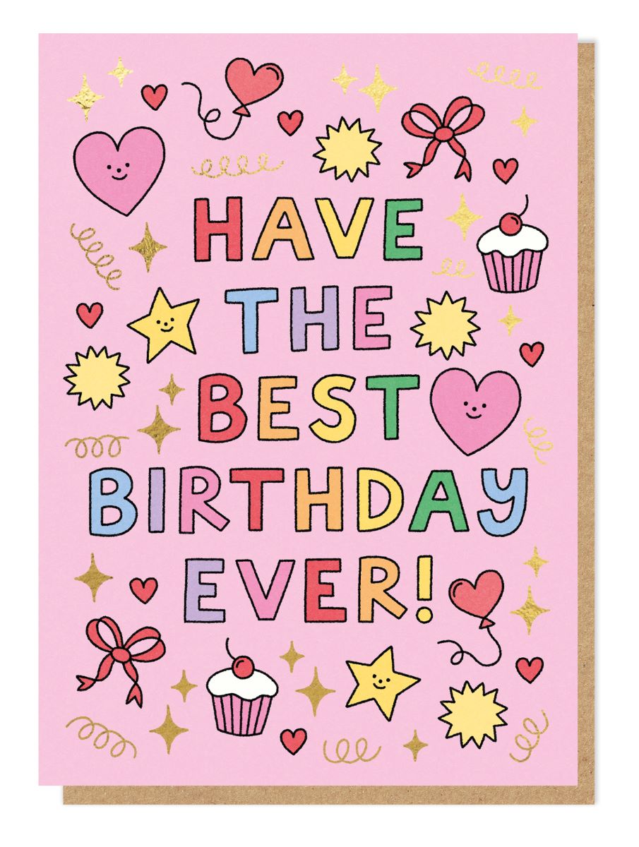 ROSIE015-Stormy Knight-Best Birthday Ever-Card-Rosie