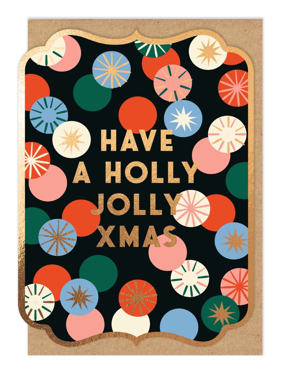 SHELBY016-Stormy Knight-Holly Jolly Xmas-Xmas Card-