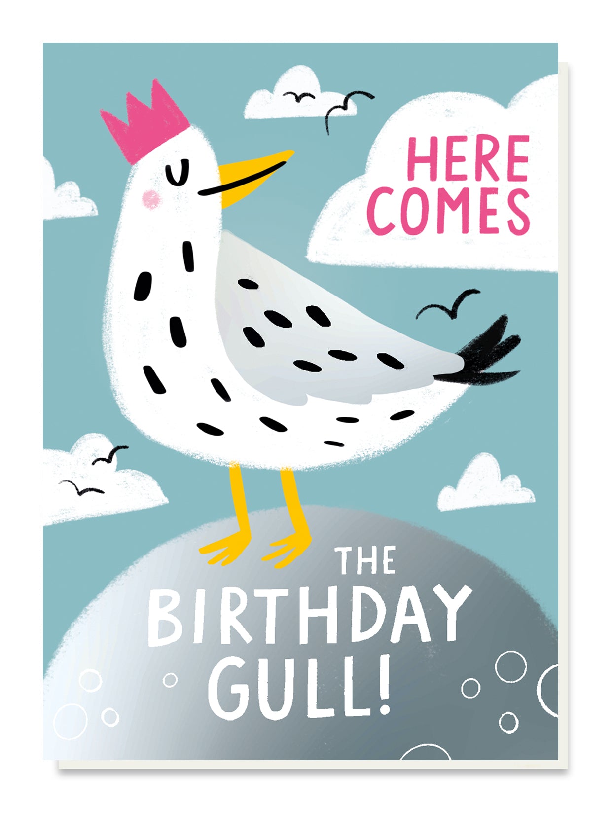 SHINY037-Stormy Knight-Birthday Gull-Card-Shiny Things