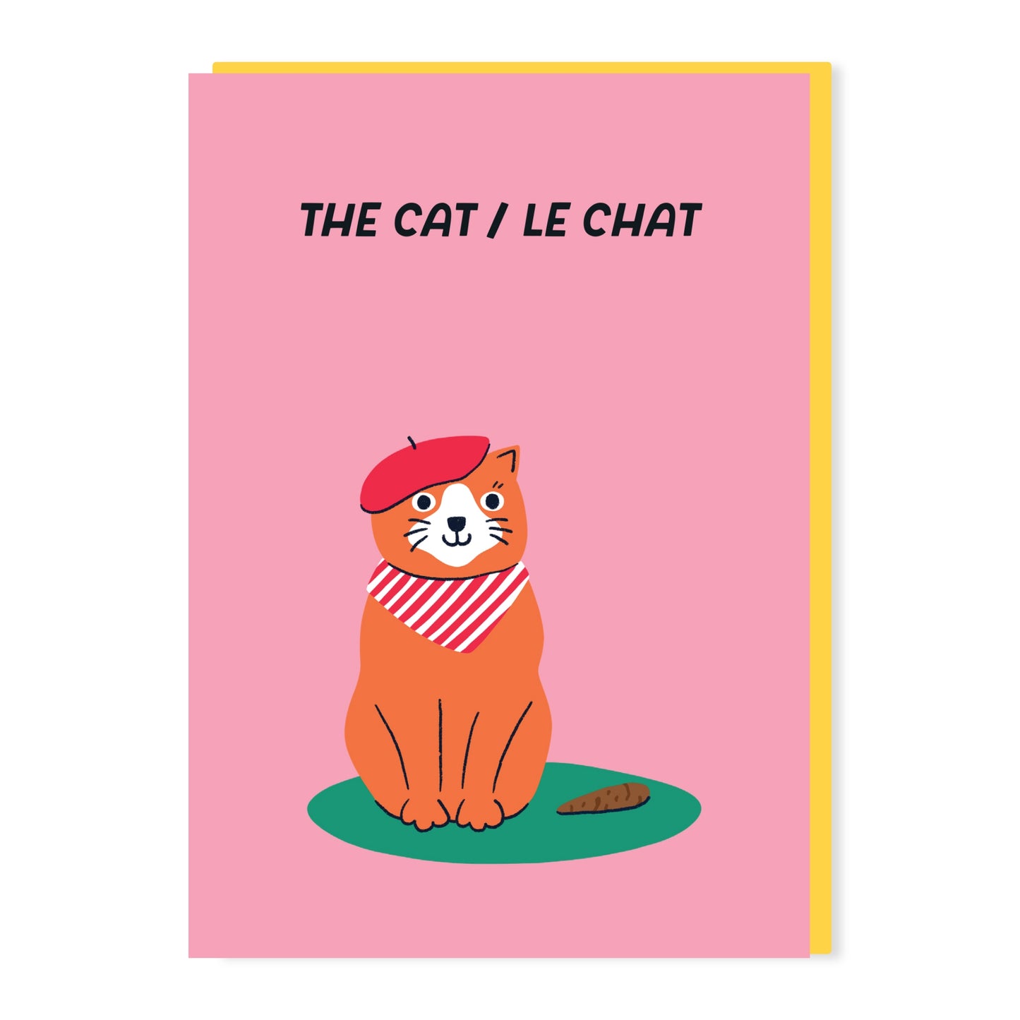 SW169-Stoats & Weasels-Le Chat-Card-