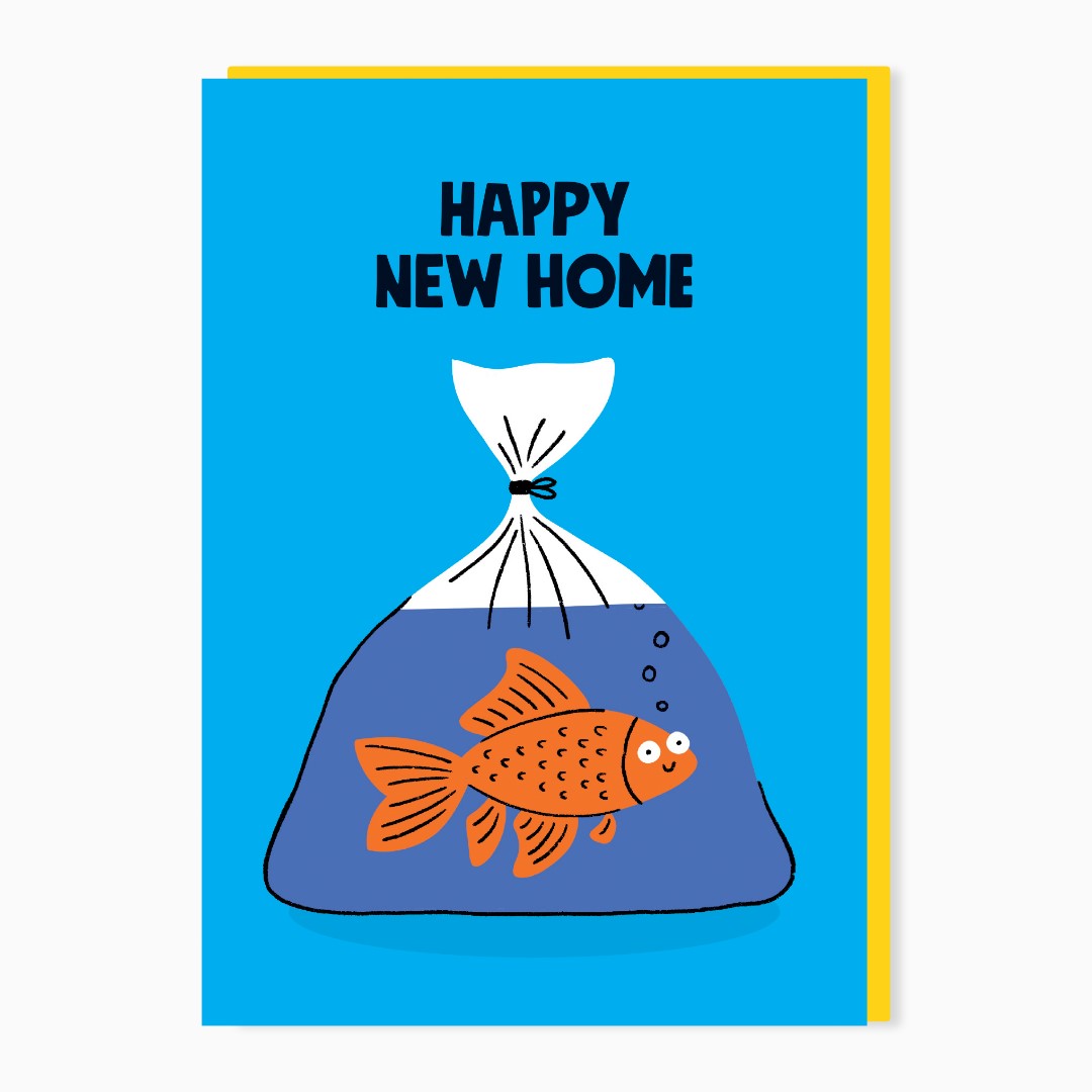 SW240-Stoats & Weasels-Goldfish-Card-Critters