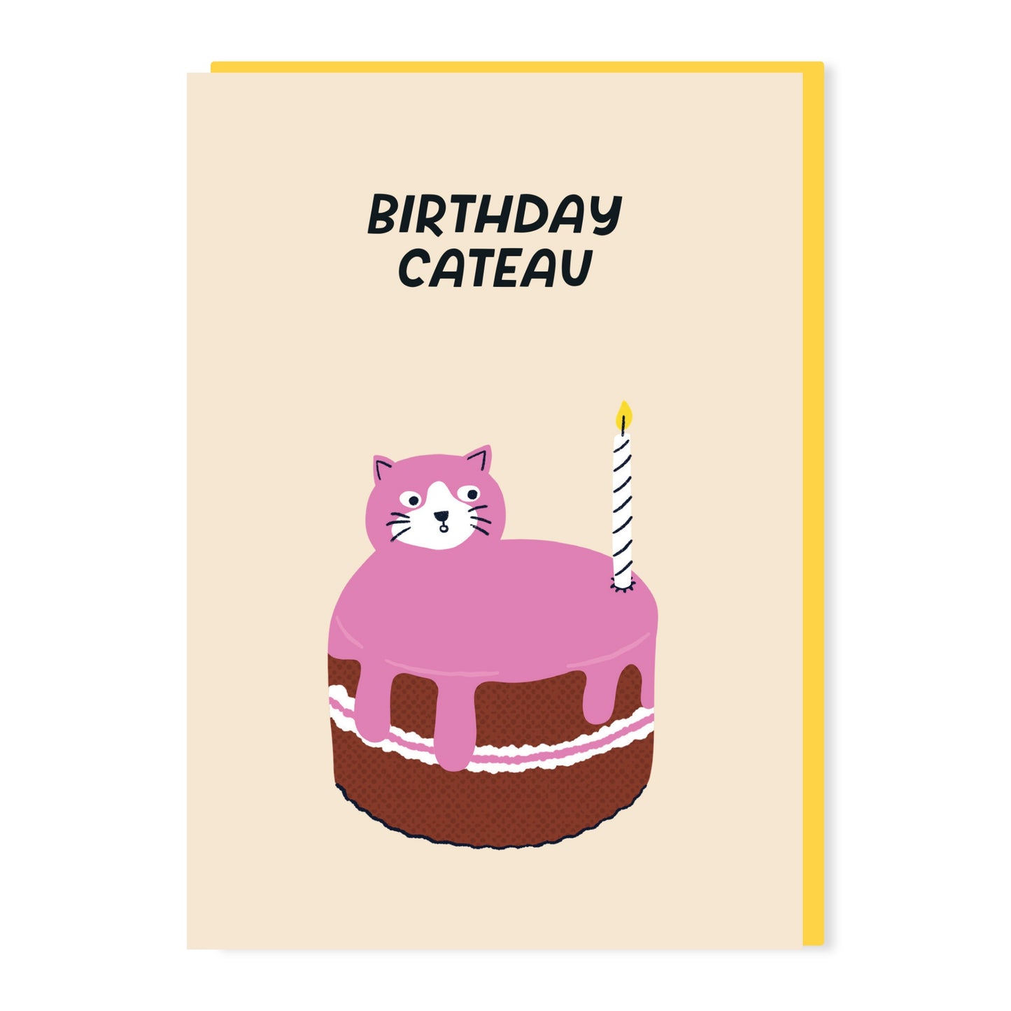 SW287-Stoats & Weasels-Birthday Cateau-Card-