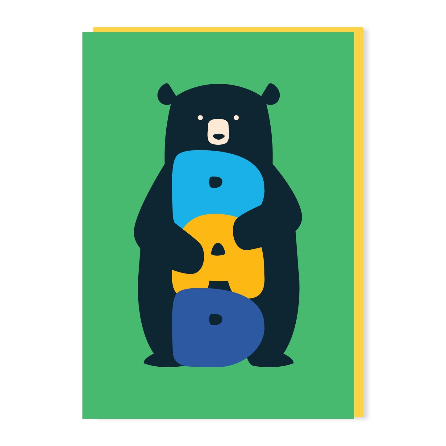 SW370-Stoats & Weasels-Dad Hug-Card-