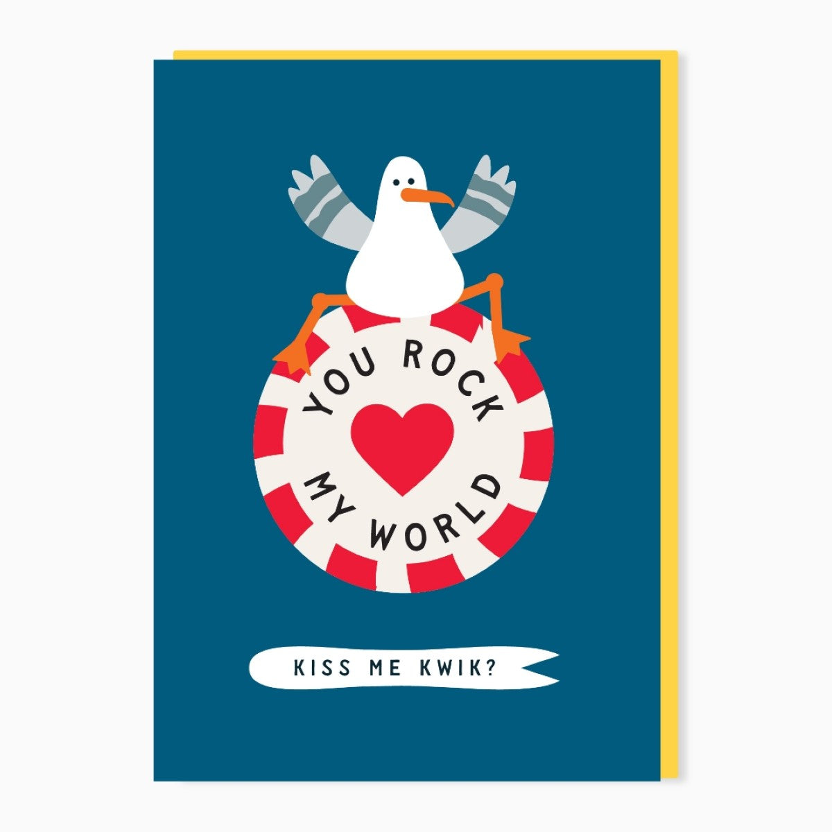 SW517-Stoats & Weasels-Kiss Me Kwik-Card-