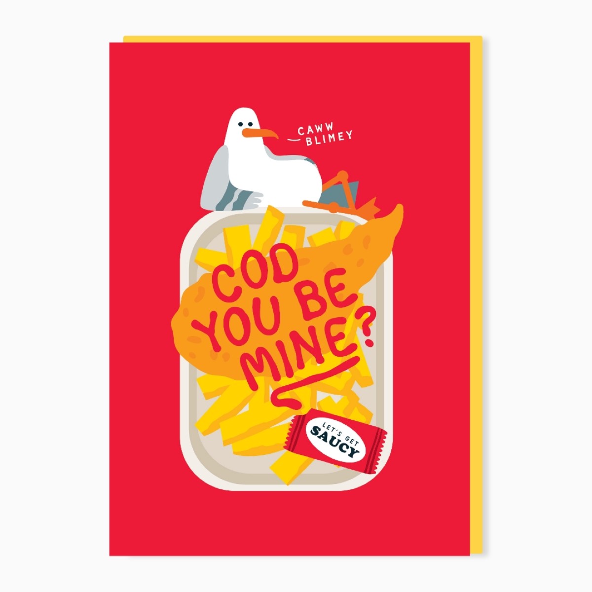 SW519-Stoats & Weasels-Cod You Be-Card-