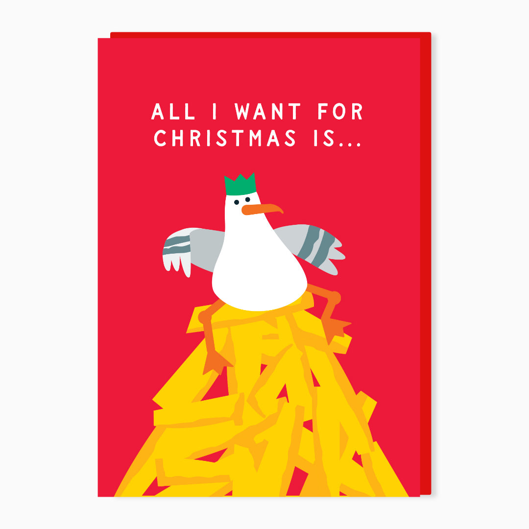 SW530-Stoats & Weasels-All I Want-Xmas Card-