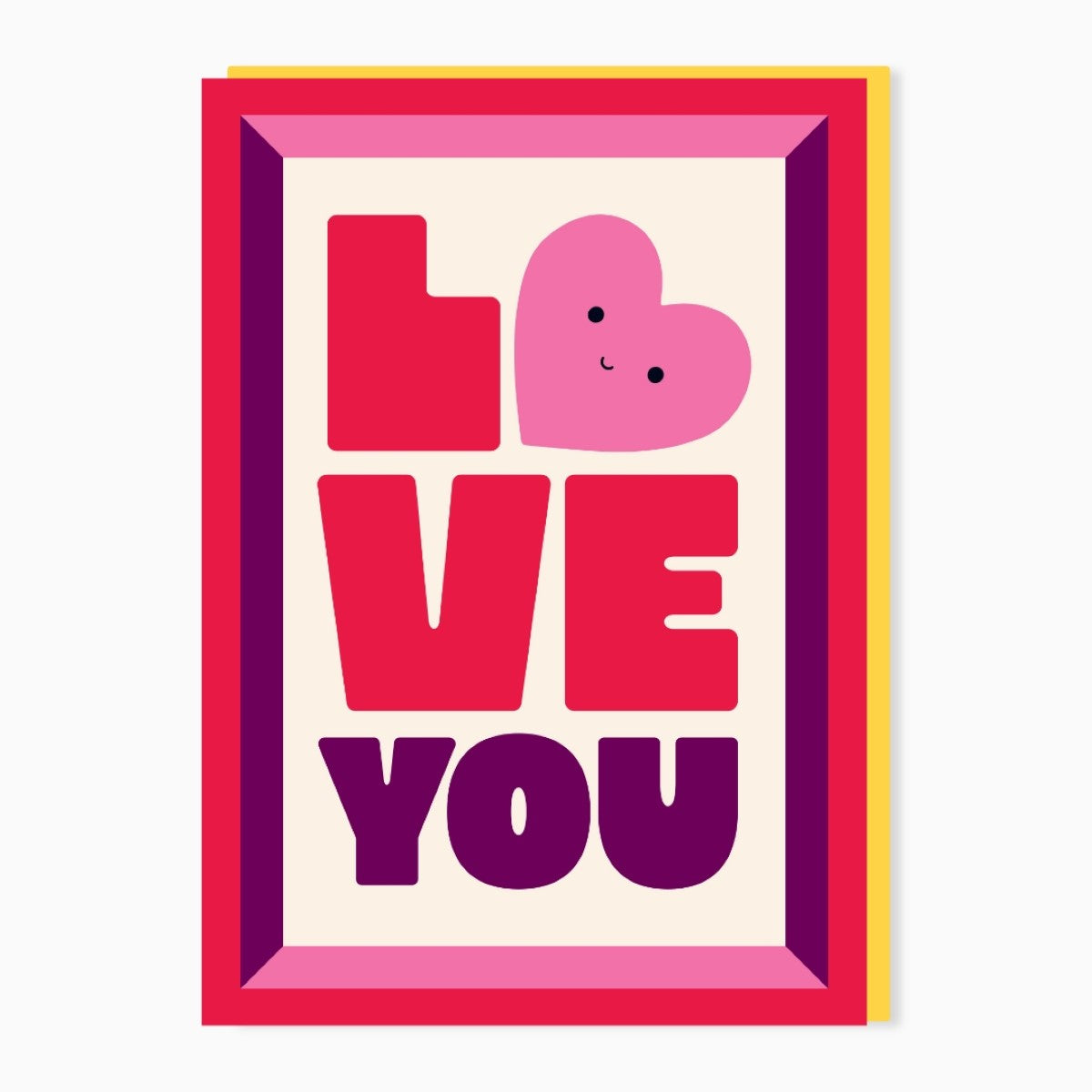 SW626-Stoats & Weasels-Love You-Card-
